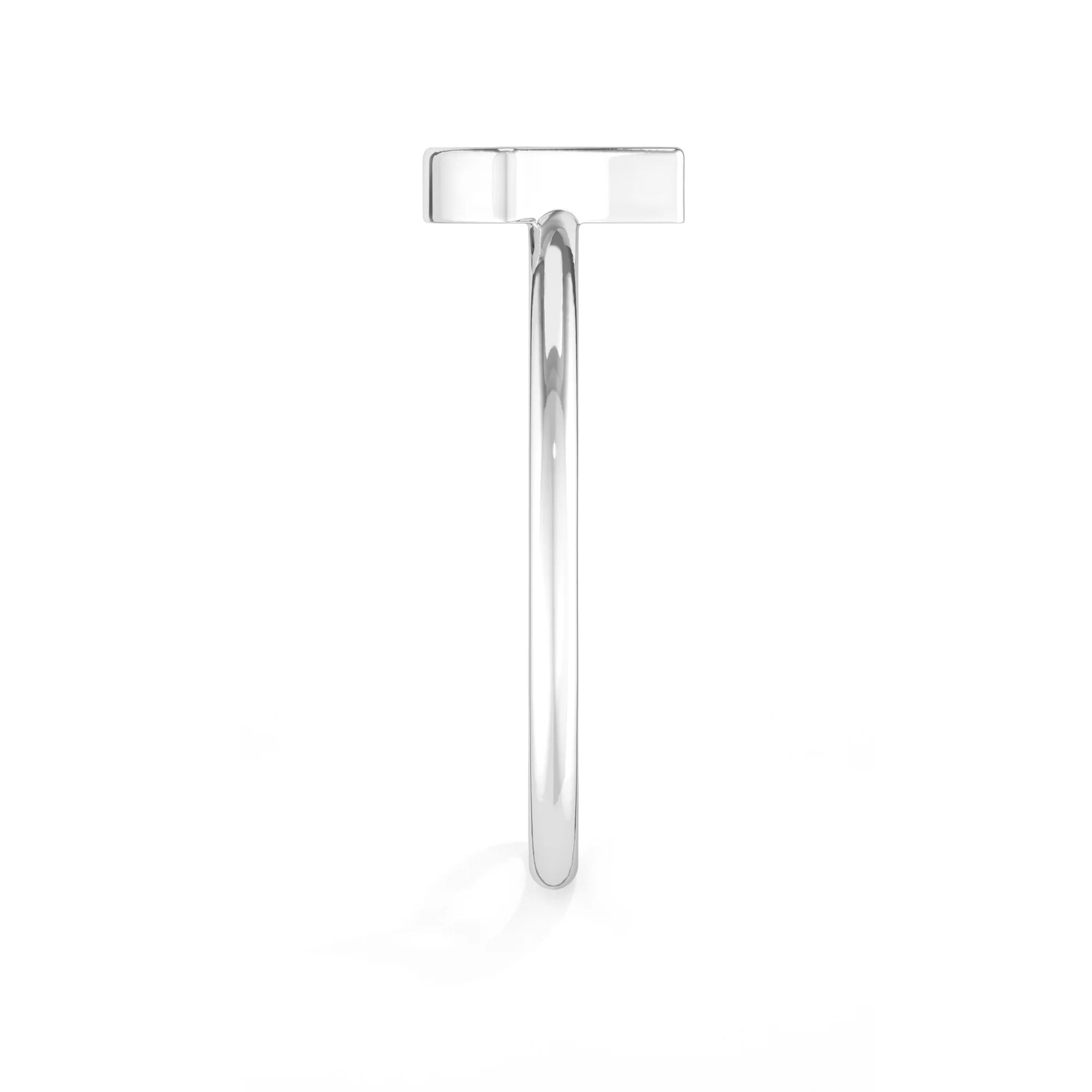 labradorite stackable bezel-set ring