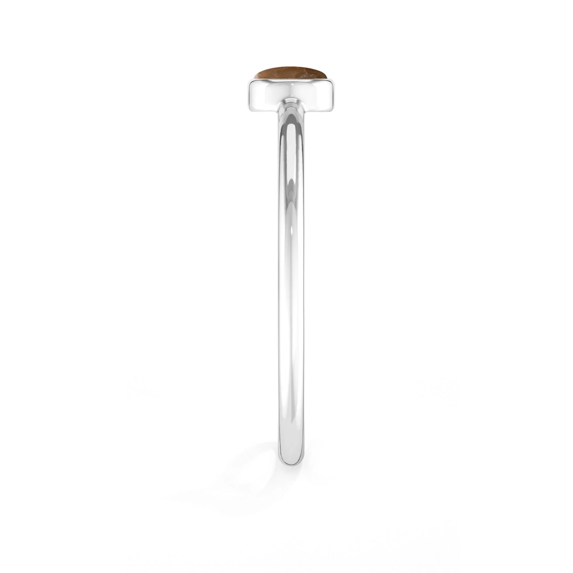 petoskey stackable bezel-set ring