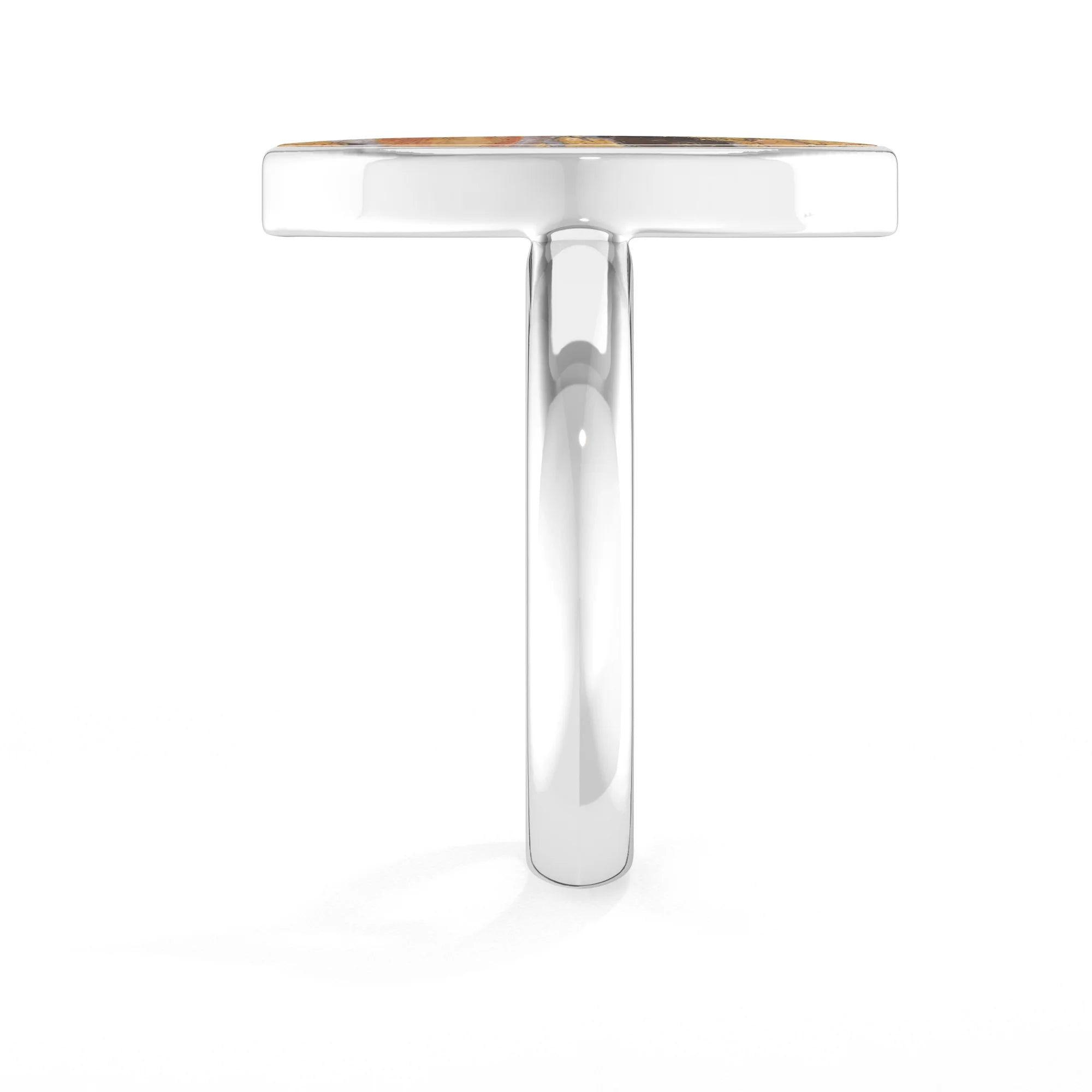 malingano-jasper bezel-set ring