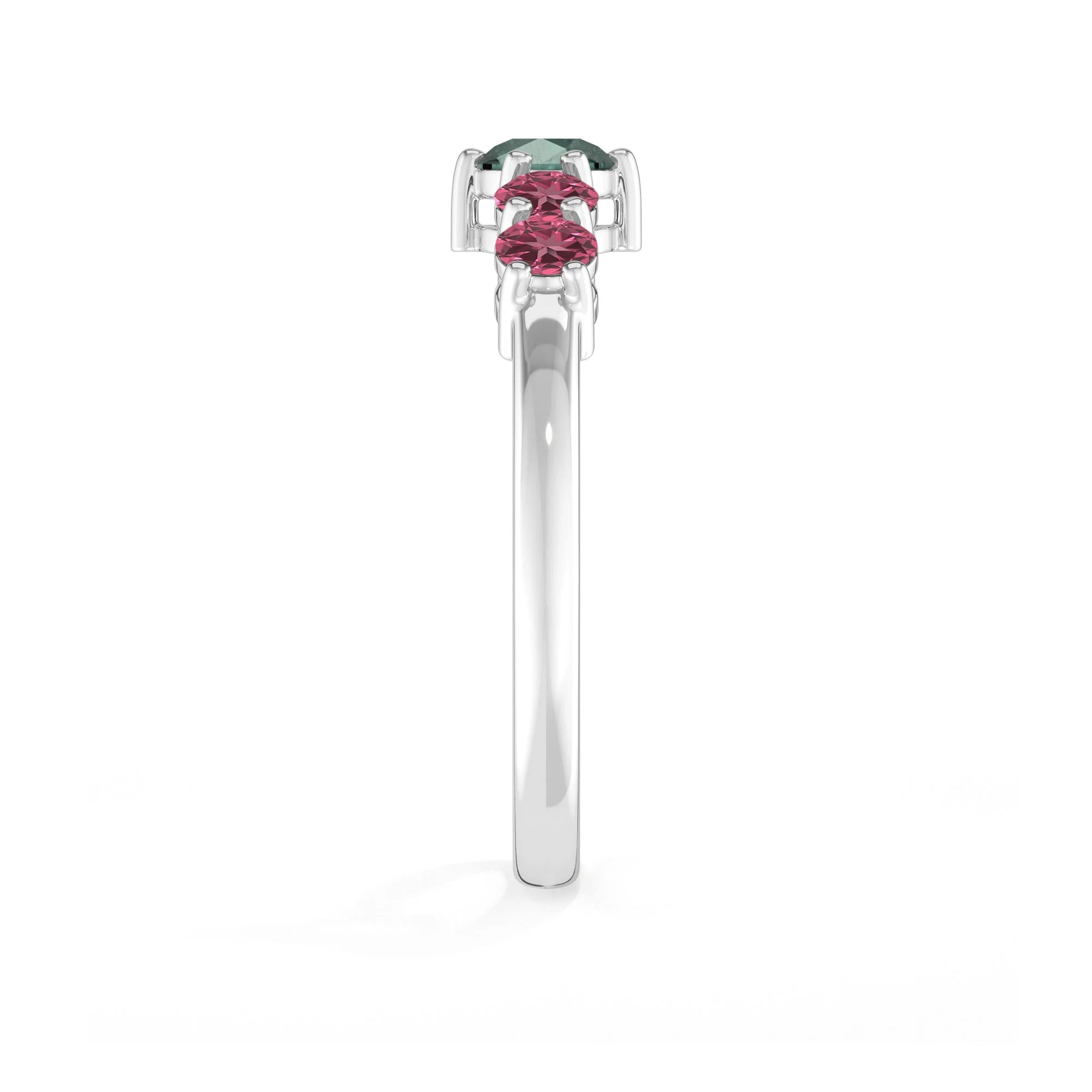 natural green tourmaline rings