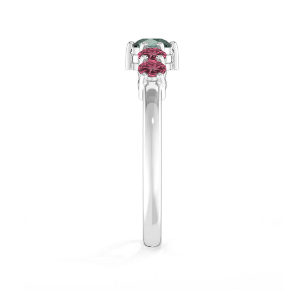 natural green tourmaline rings