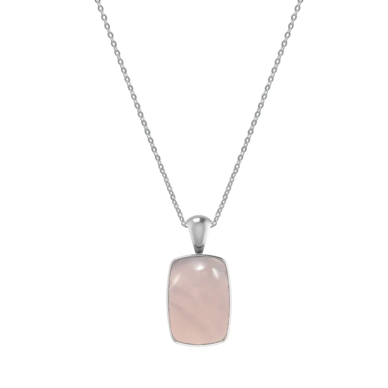 rose quartz pendant