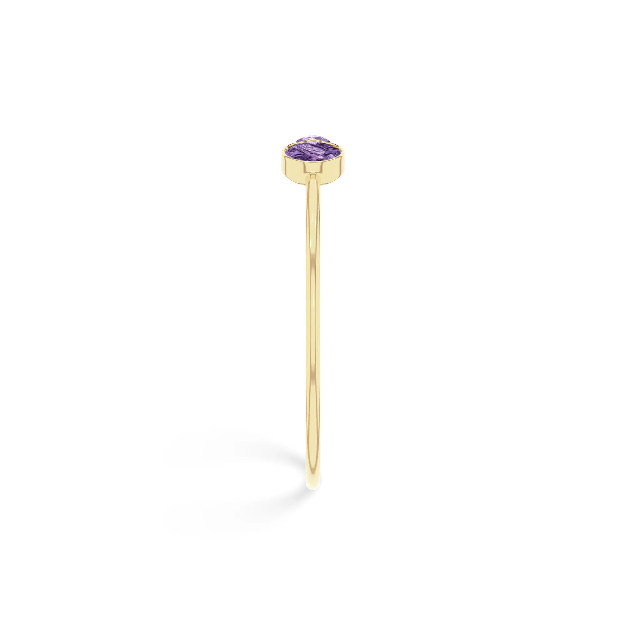 charoite cab bracelet