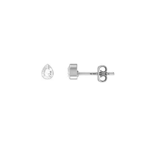 white topaz earrings 
