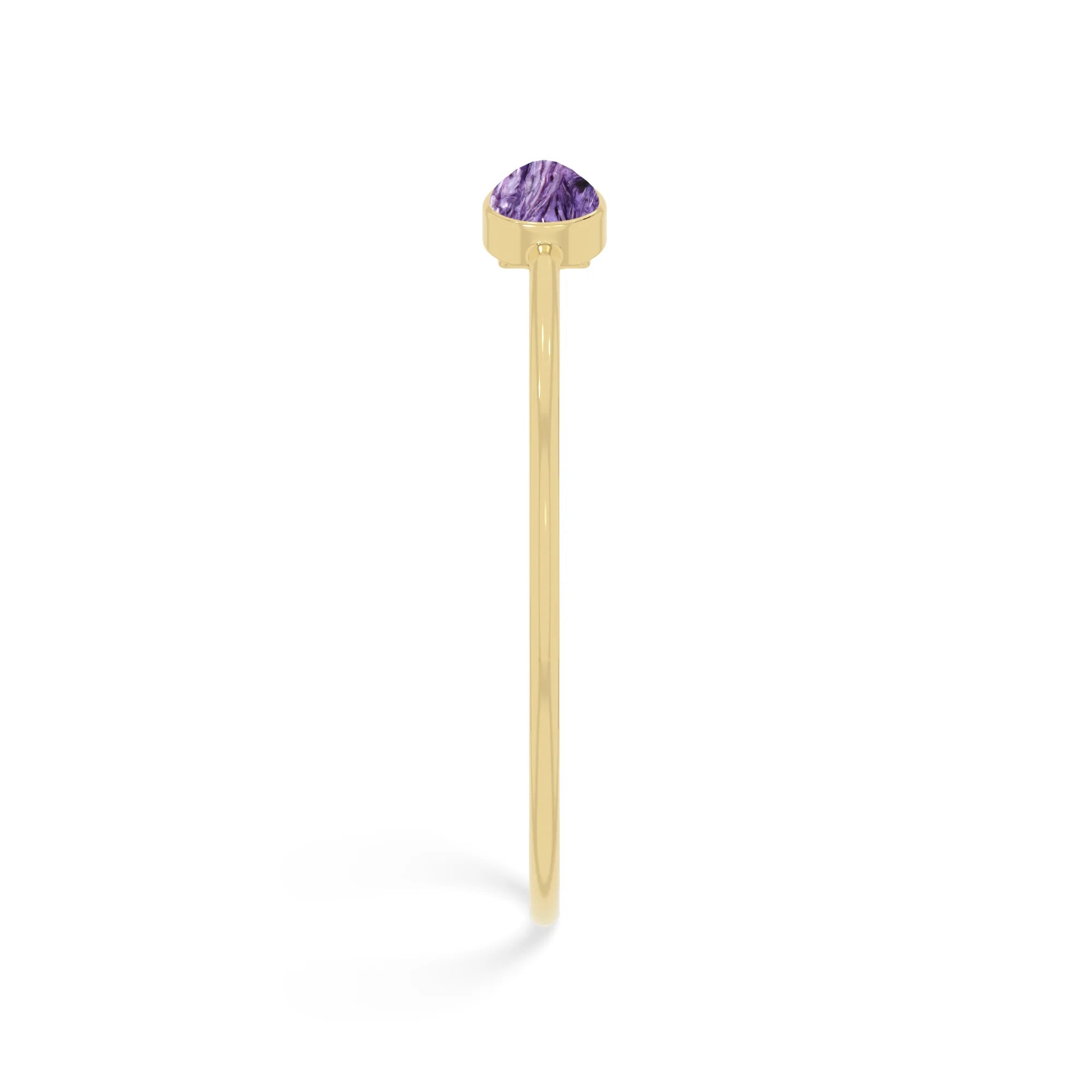 charoite cab bracelet