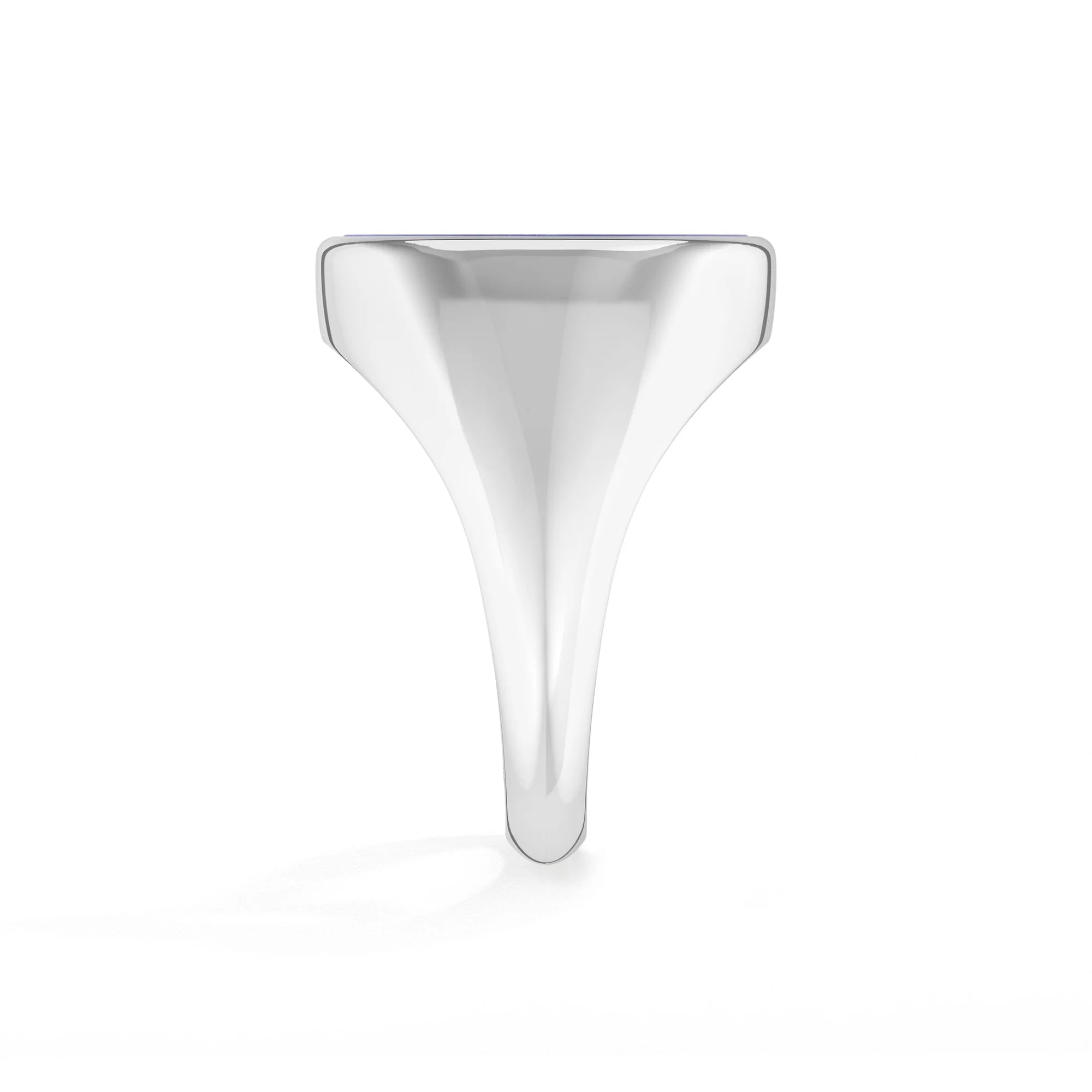 lapis lazuli bezel-set ring