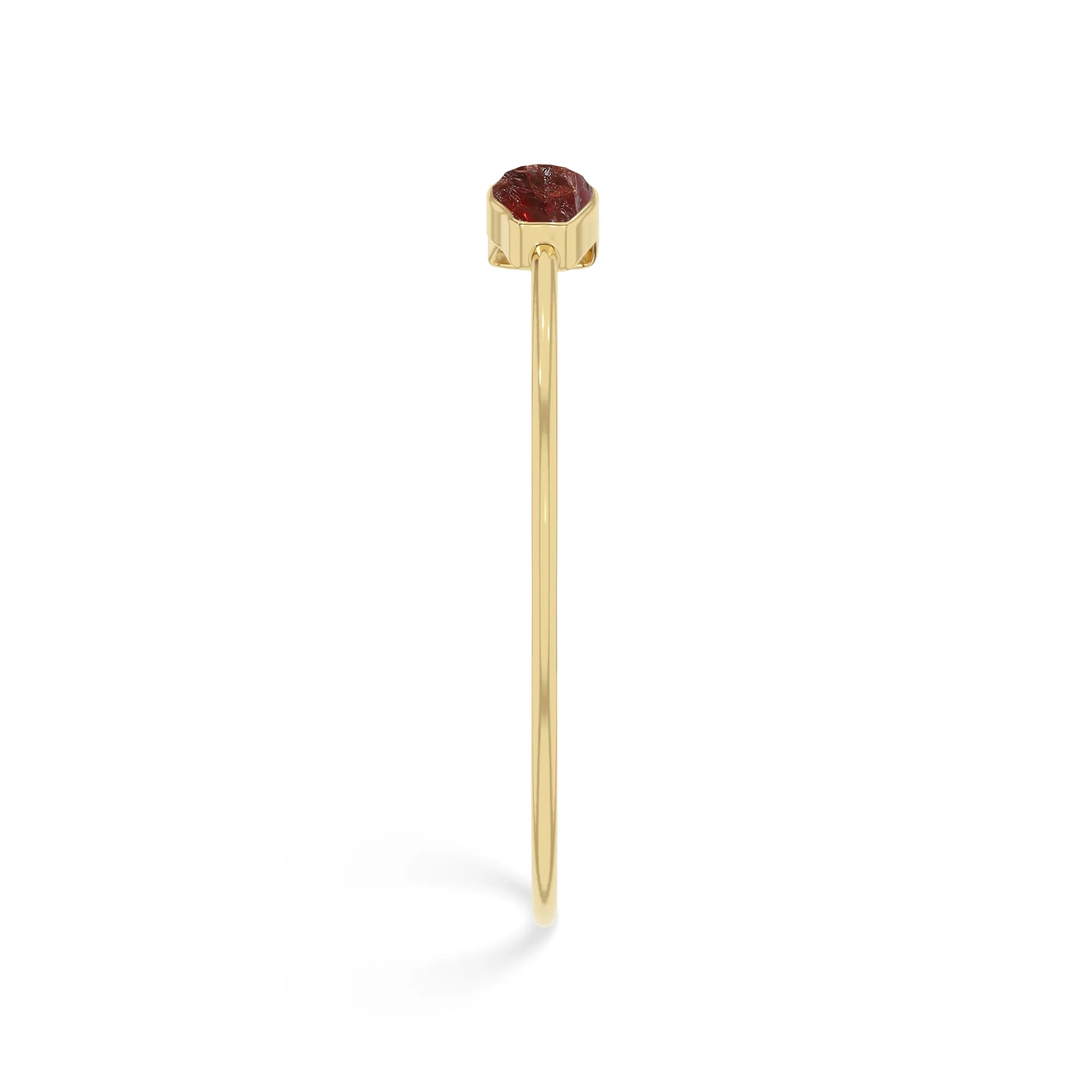 garnet twister bracelet