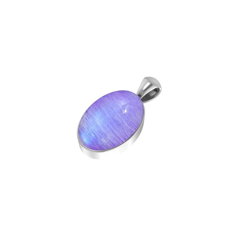 purple moonstone pendant