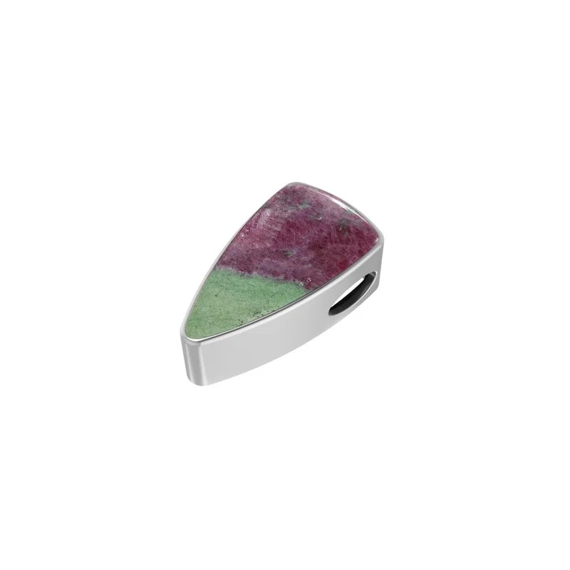 ruby zoisite pendant