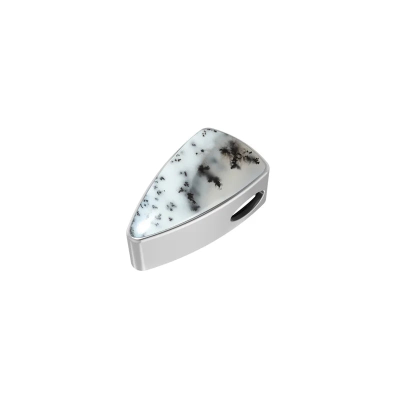 dendritic opal pendant