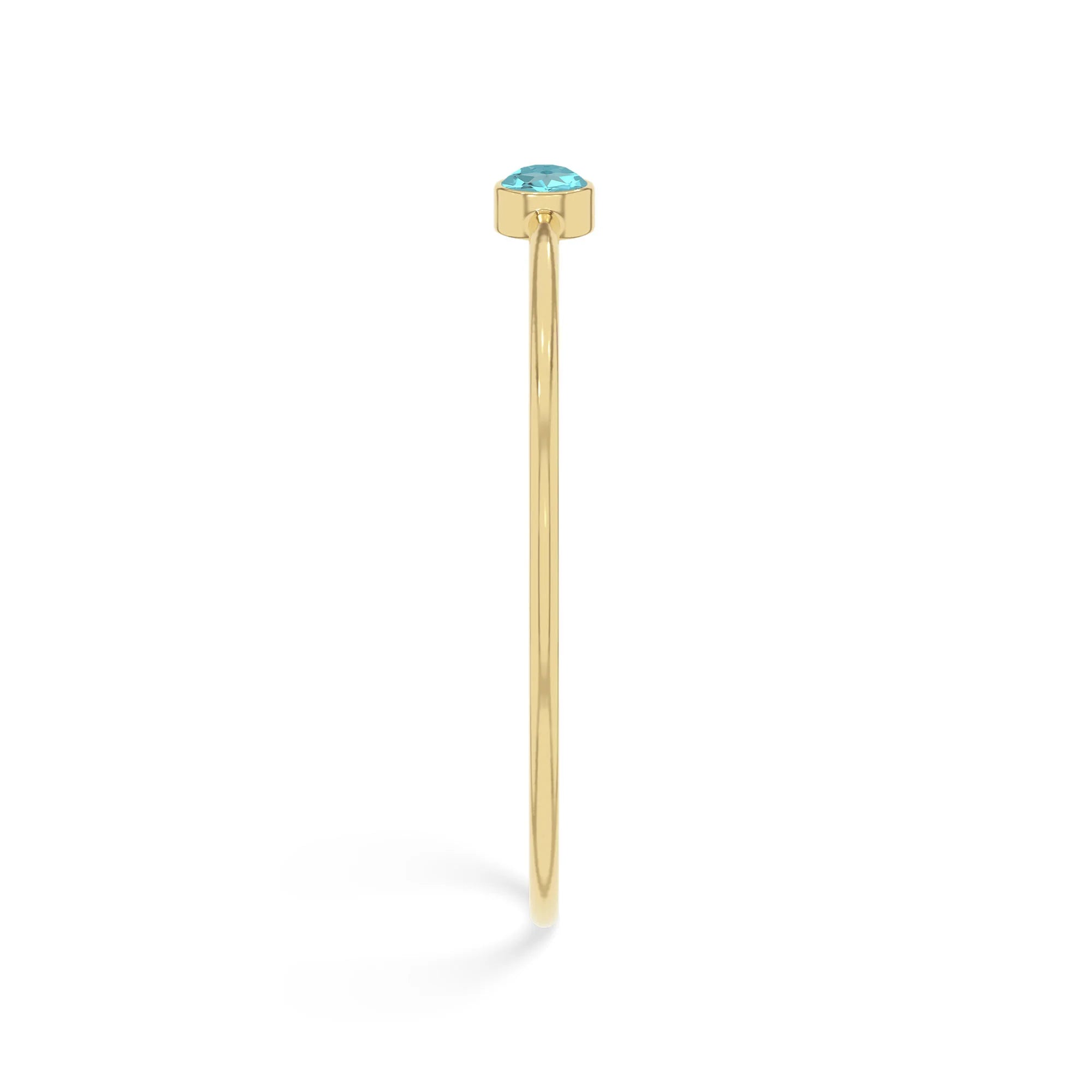 paraiba apatite cut bracelet