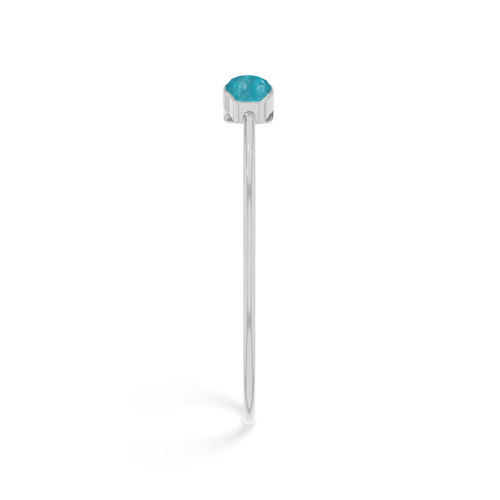 paraiba apatite twister bracelet