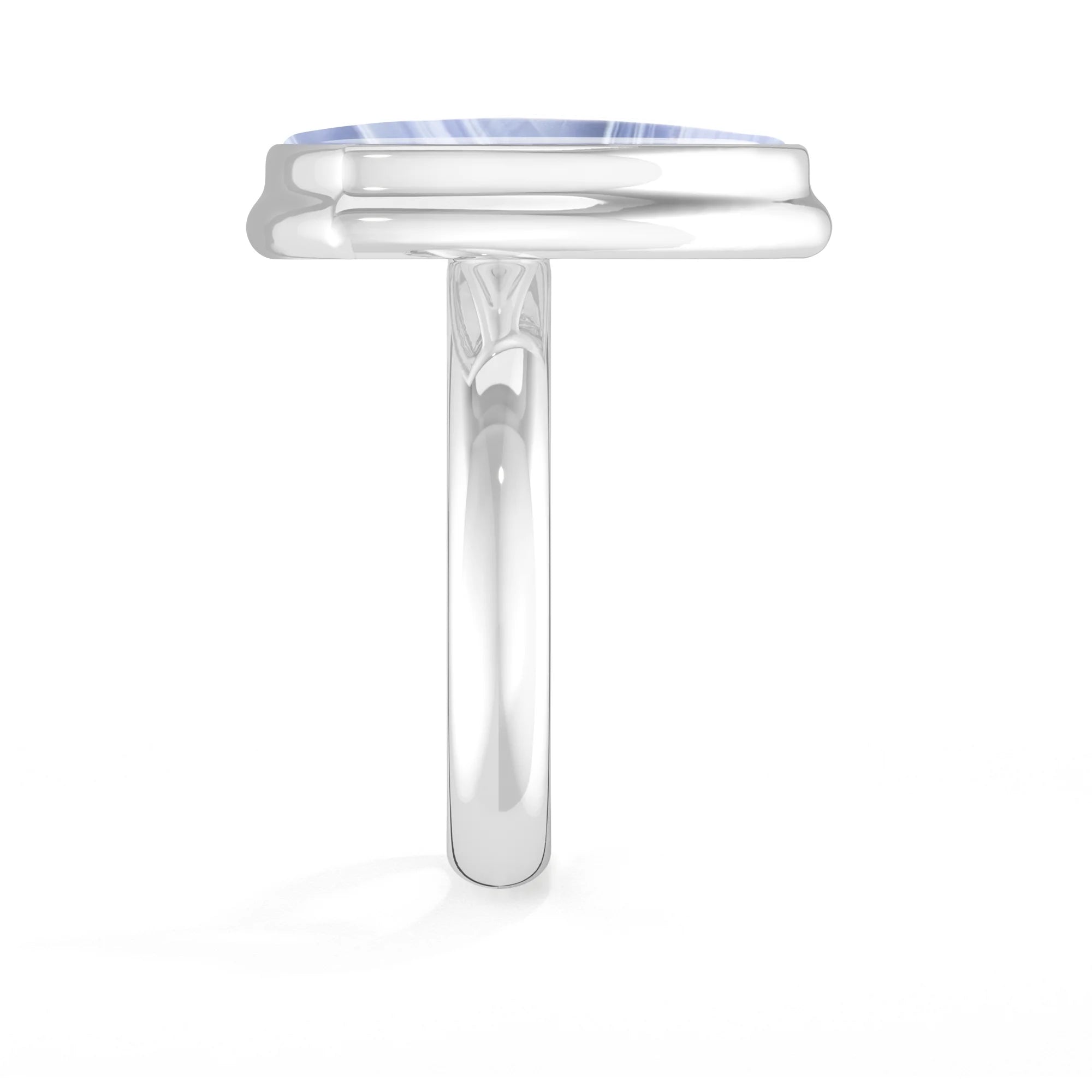 blue-lace-agate bezel-set ring