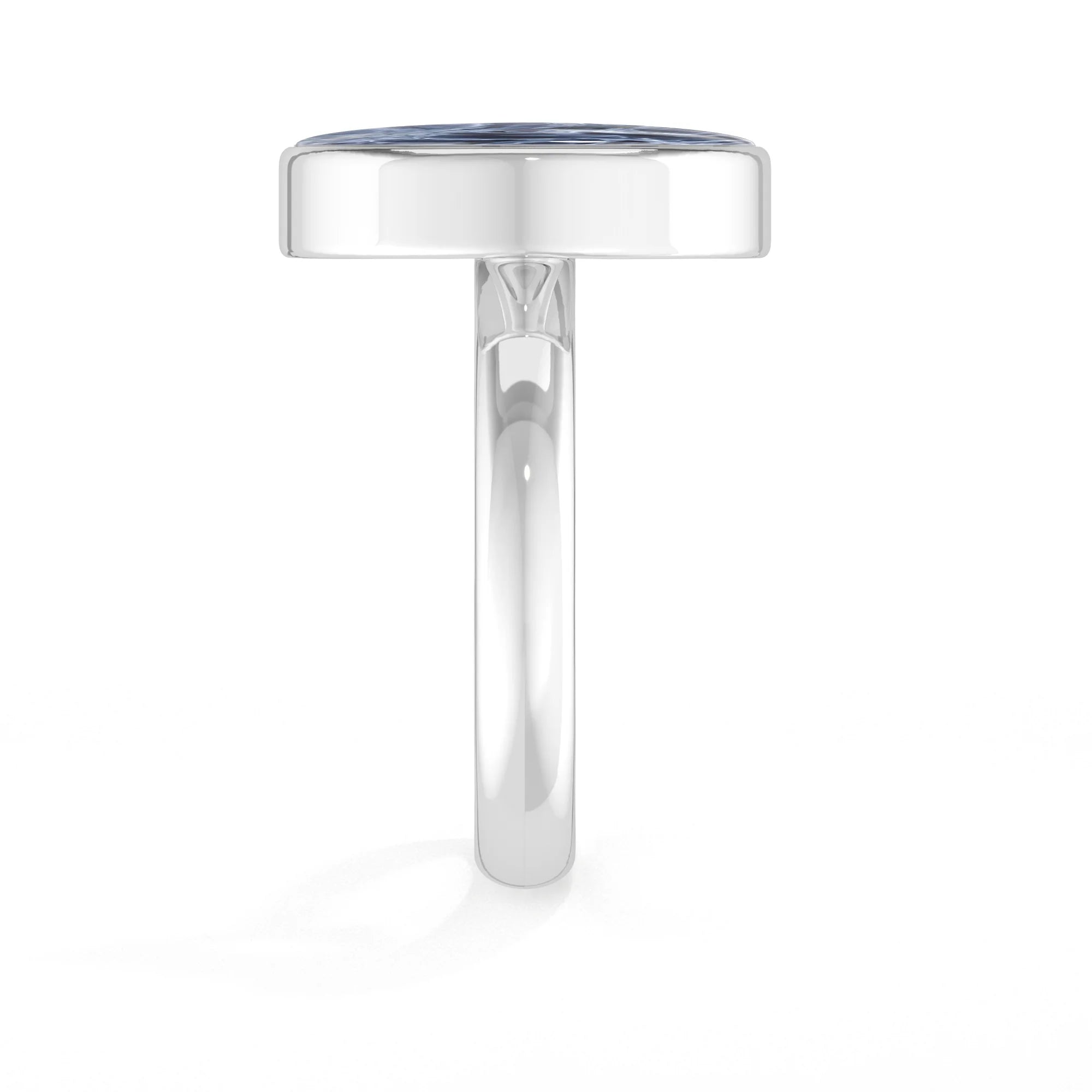 pietersite bezel-set ring