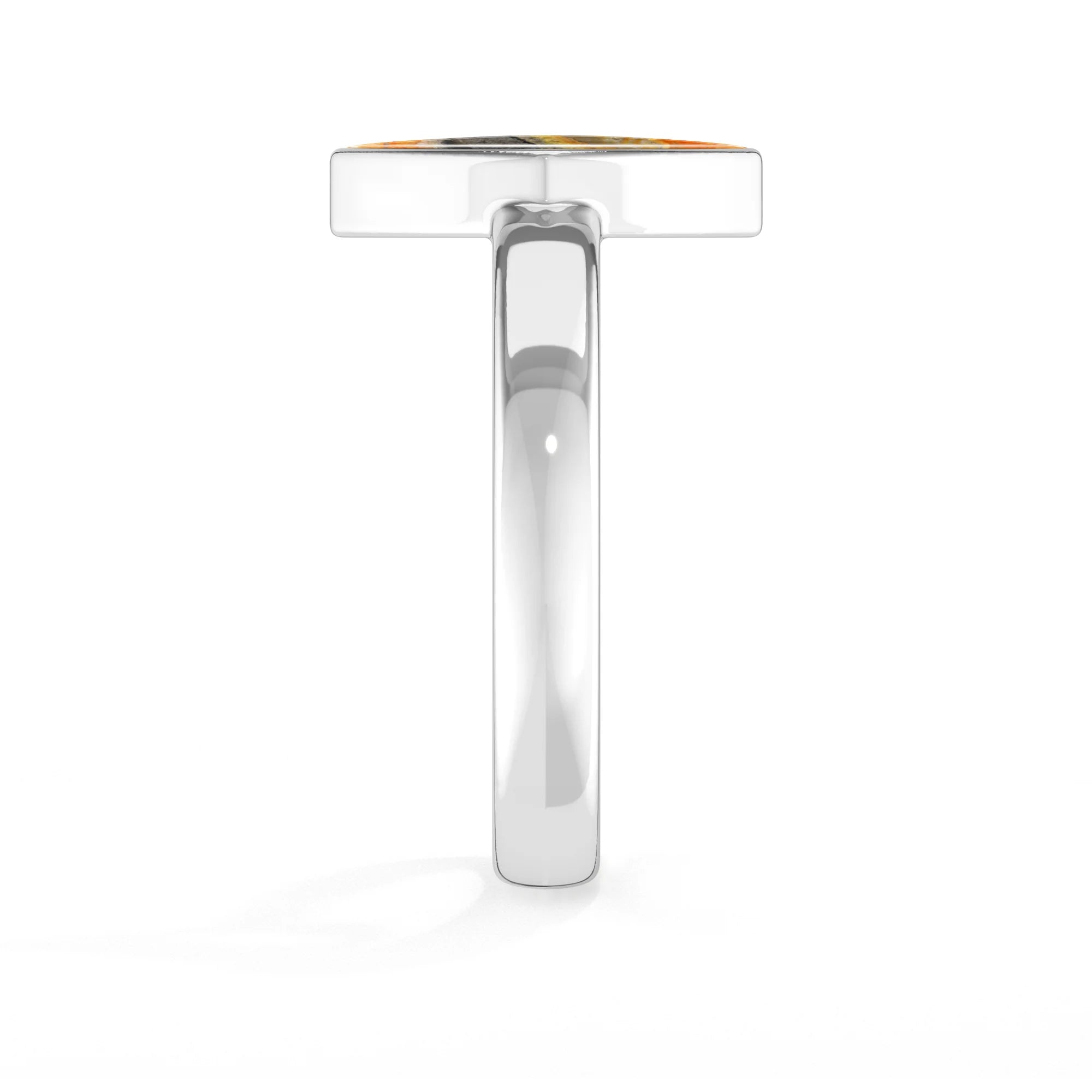 bumble-bee bezel-set ring