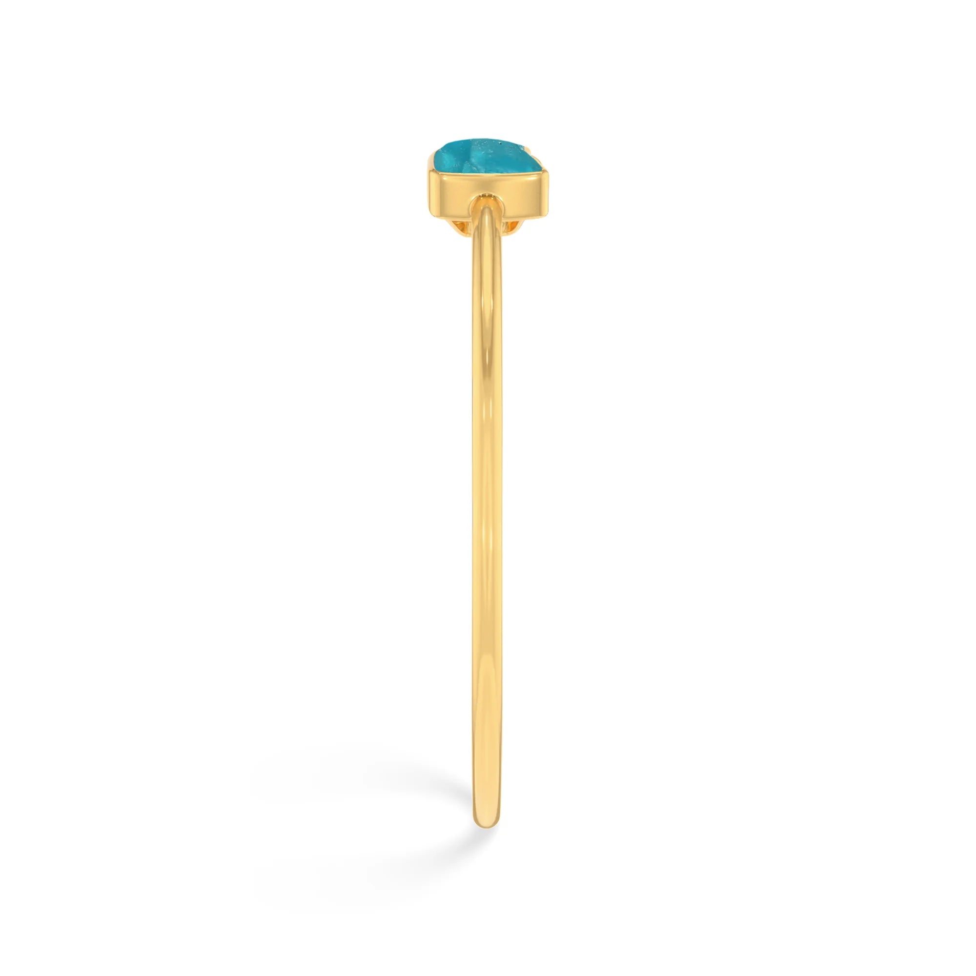 paraiba apatite twister bracelet