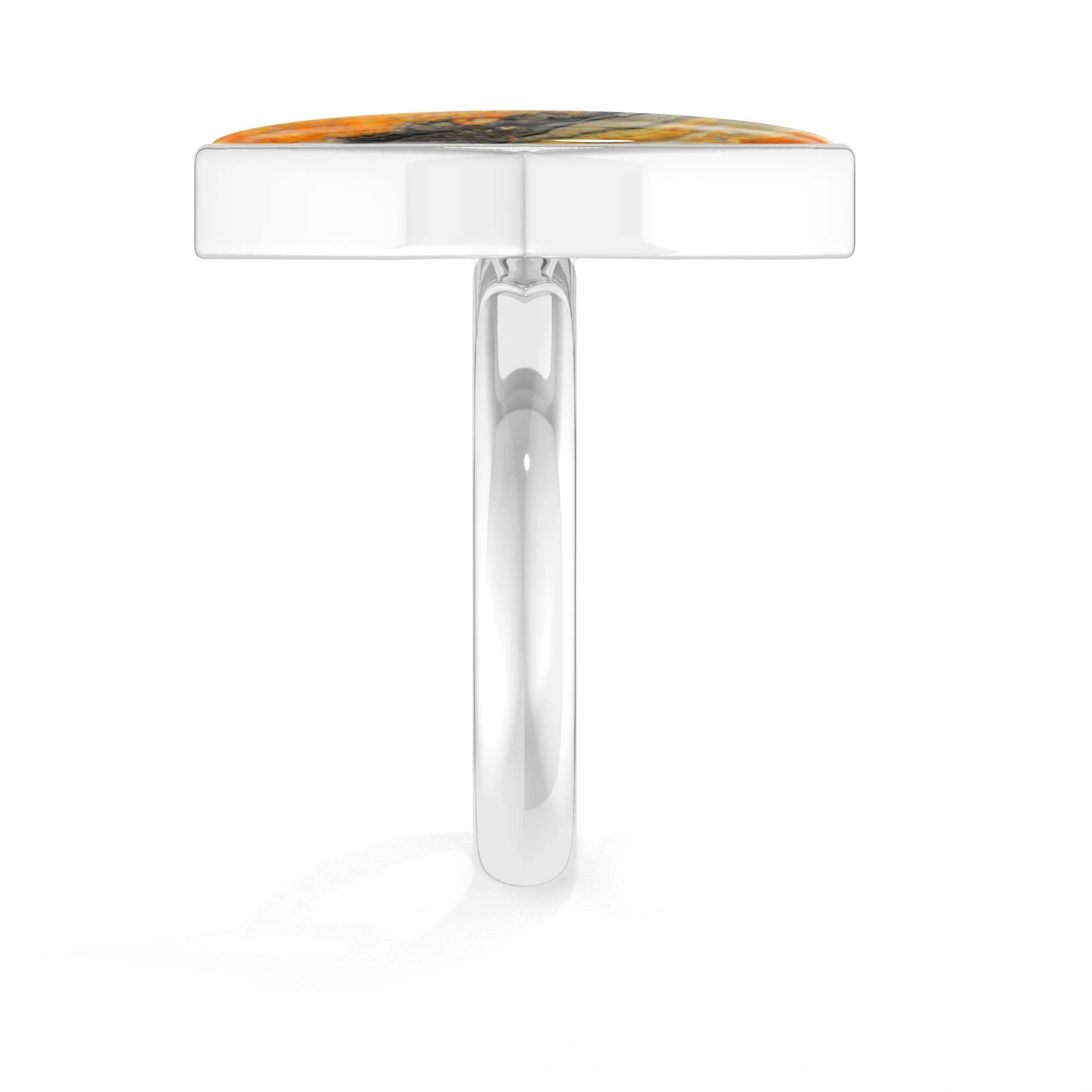 bumble-bee bezel-set ring