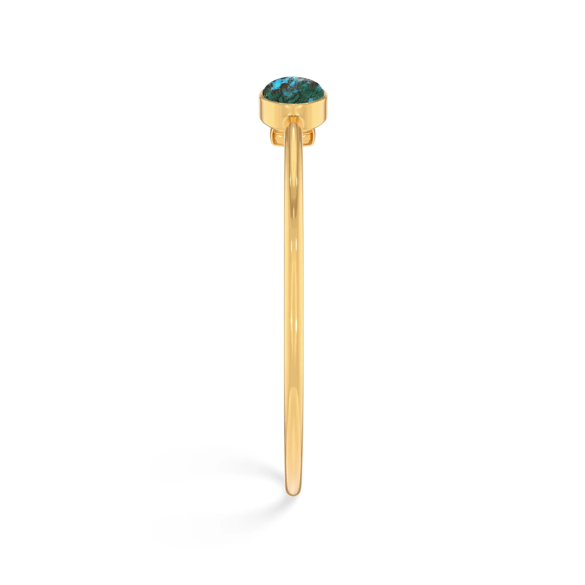 chrysocolla cab bracelet