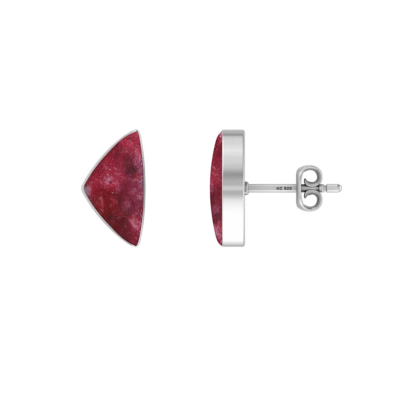 thulite earrings