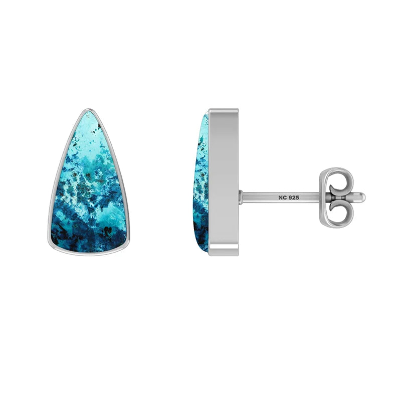 shattuckite cab earrings