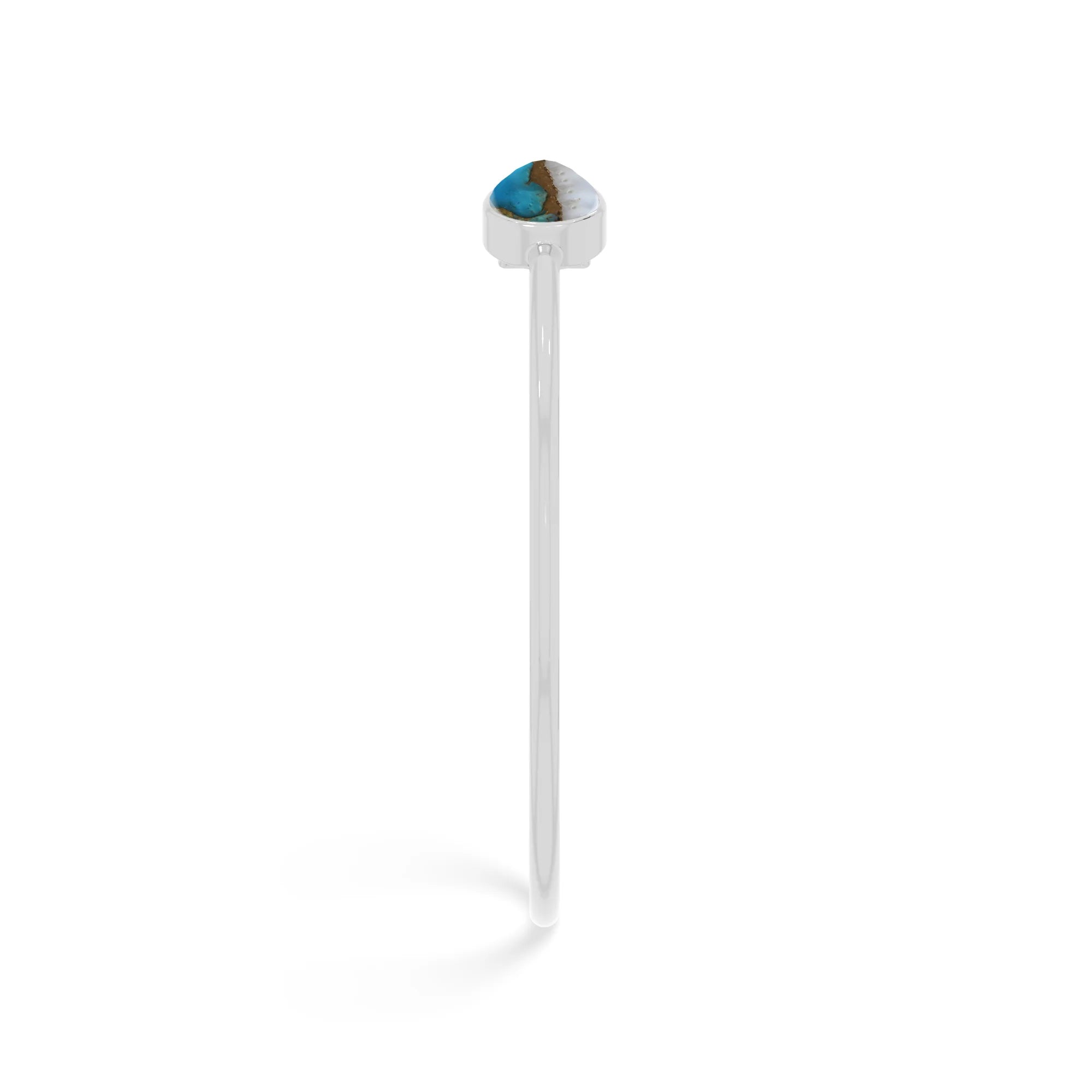spiny oyster turquoise cab bracelet