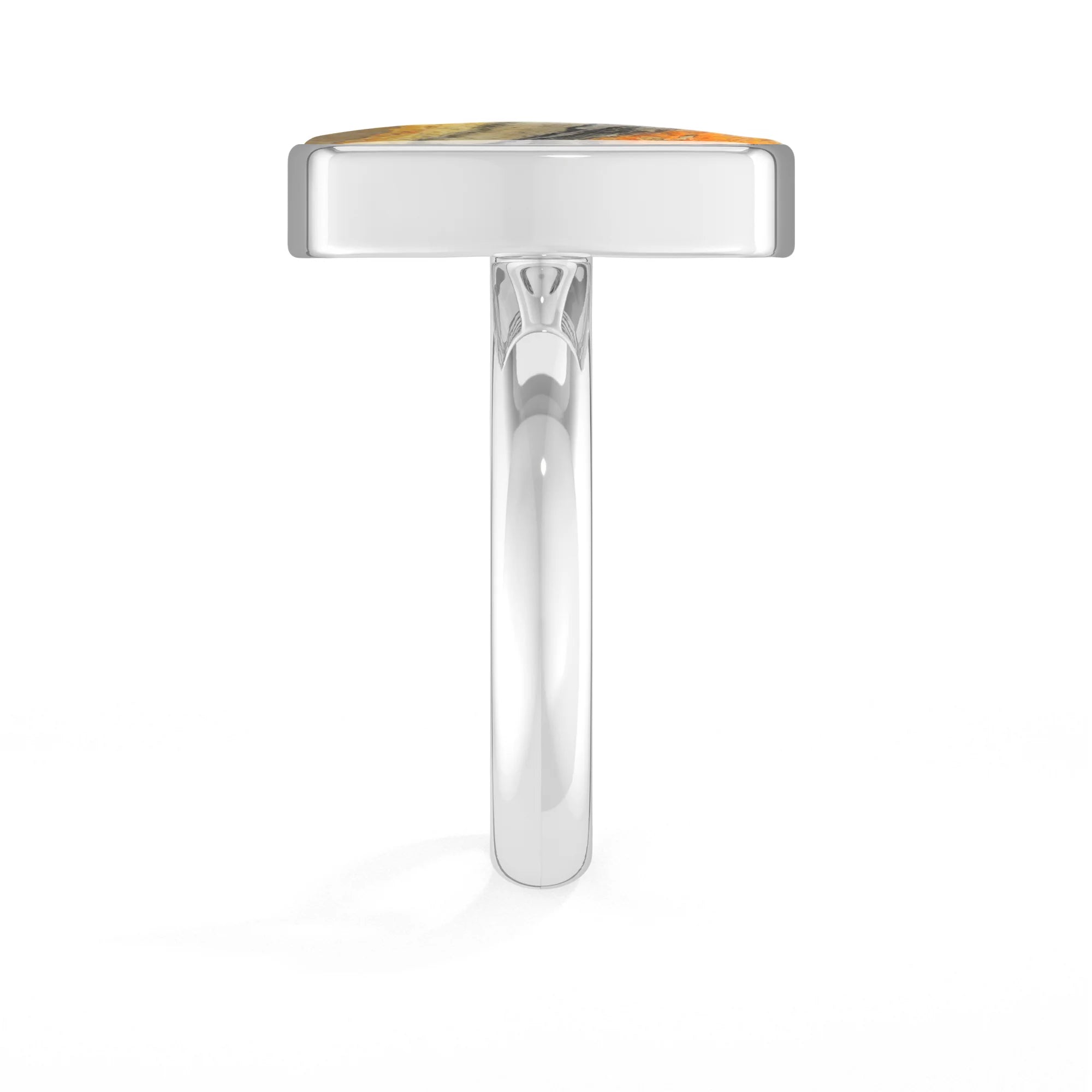 bumble-bee bezel-set ring