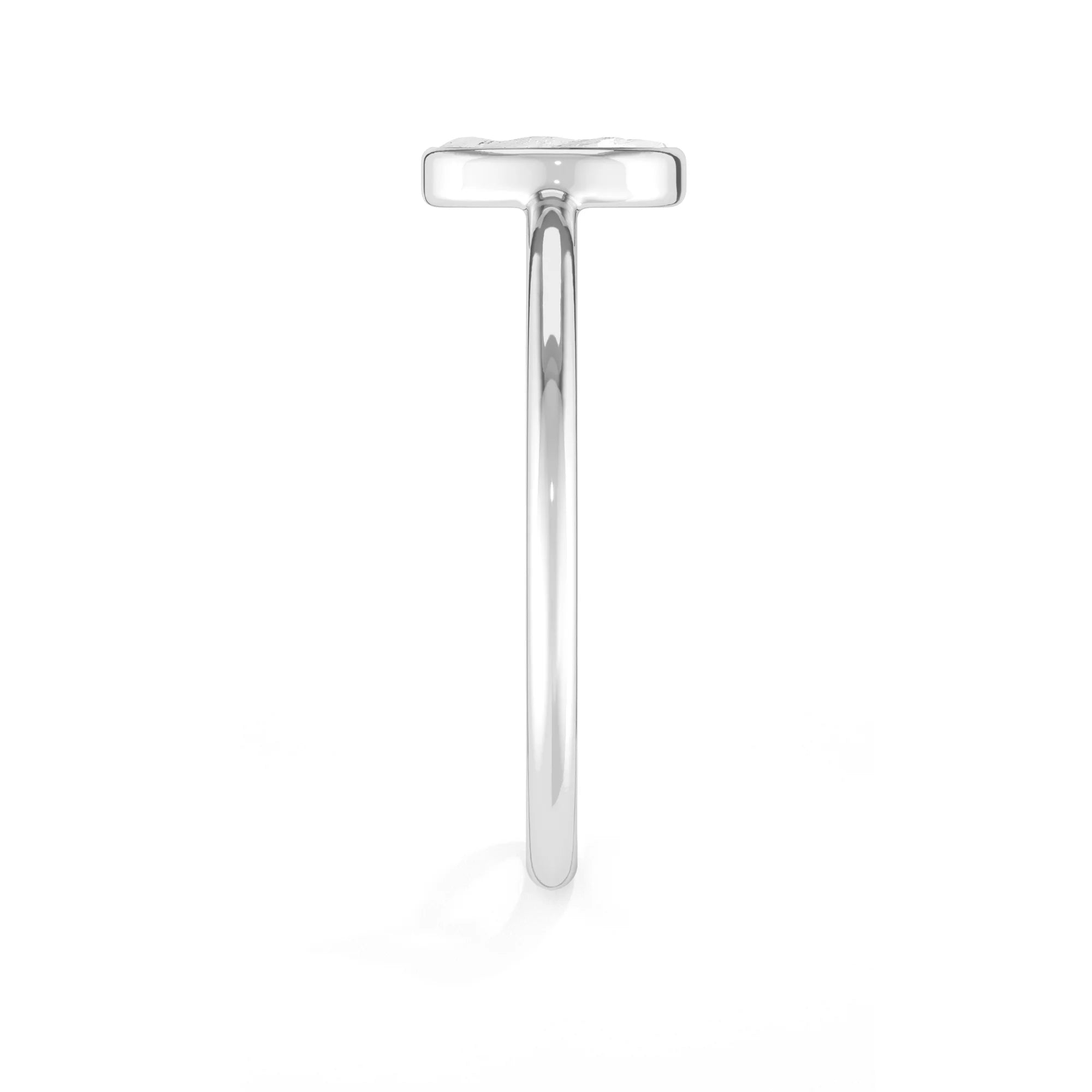 herkimer stackable bezel-set ring