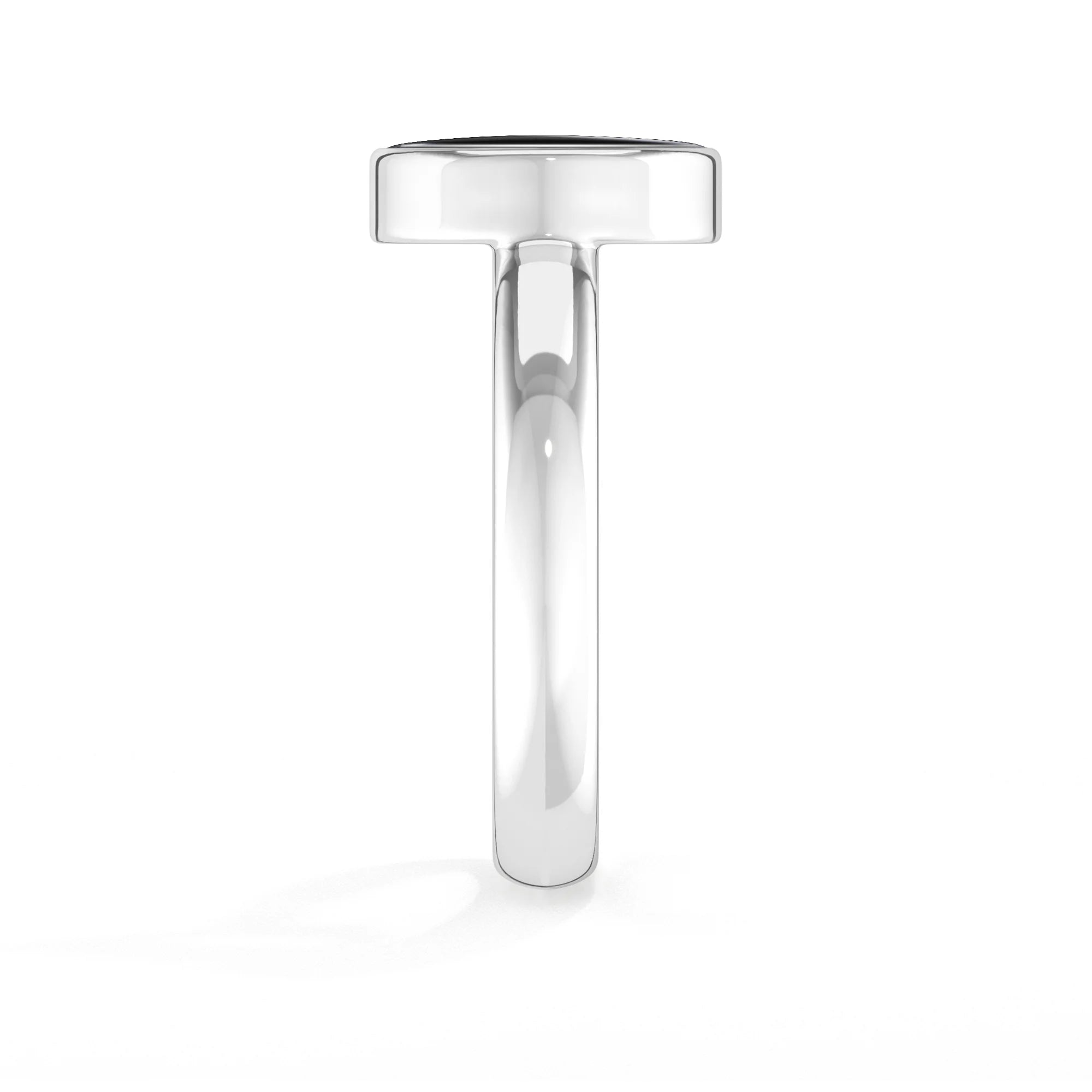 black-onyx bezel-set ring