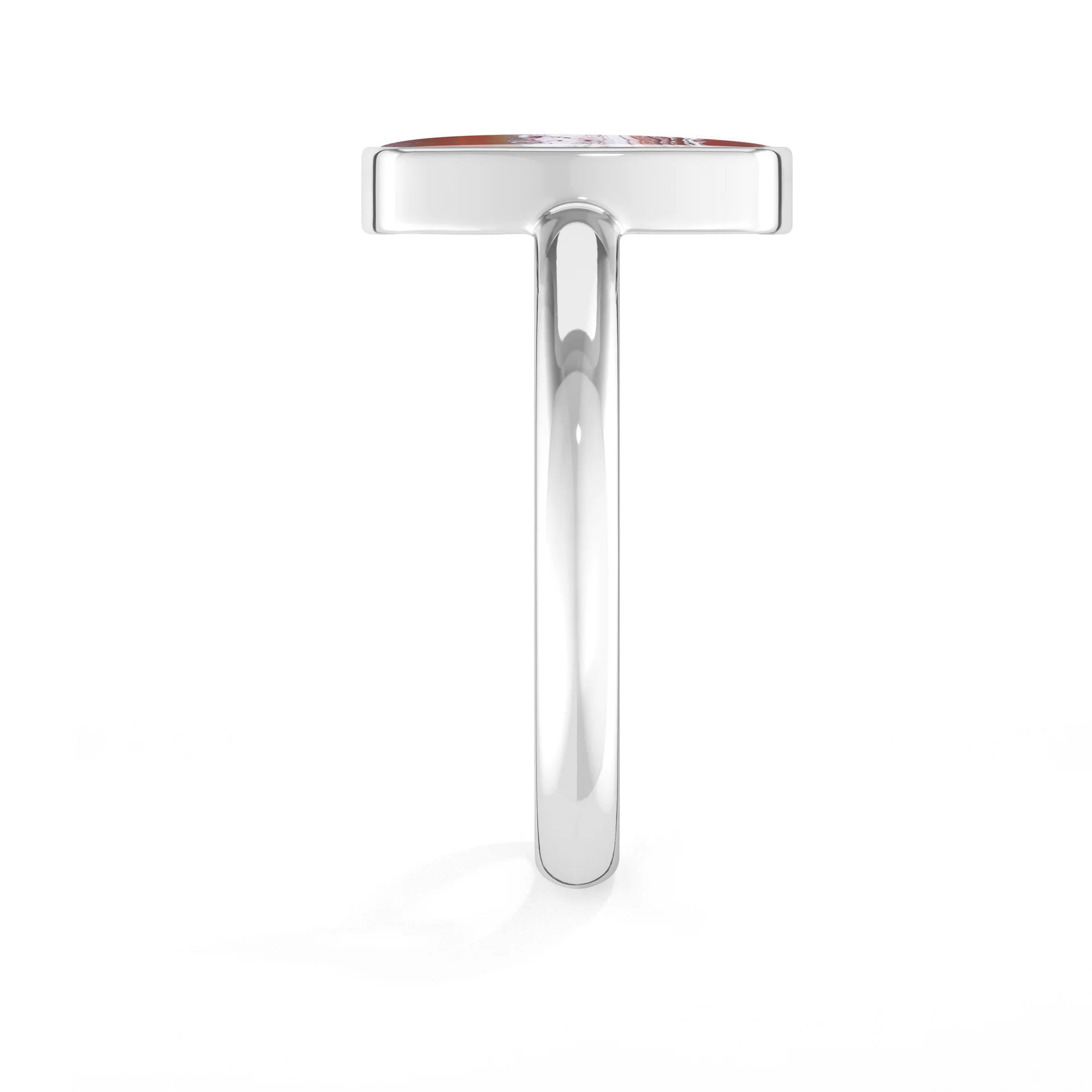 crazy-lace-agate bezel-set ring