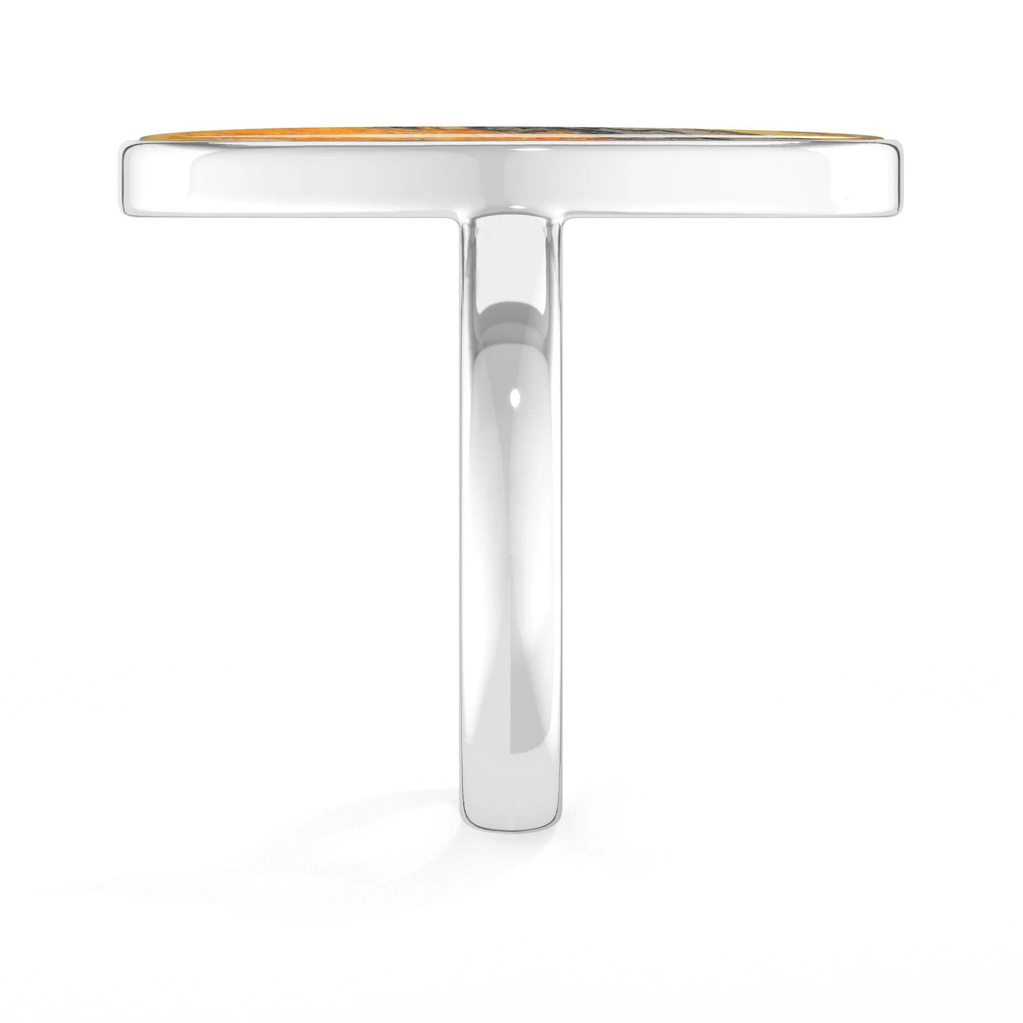 bumble-bee bezel-set ring