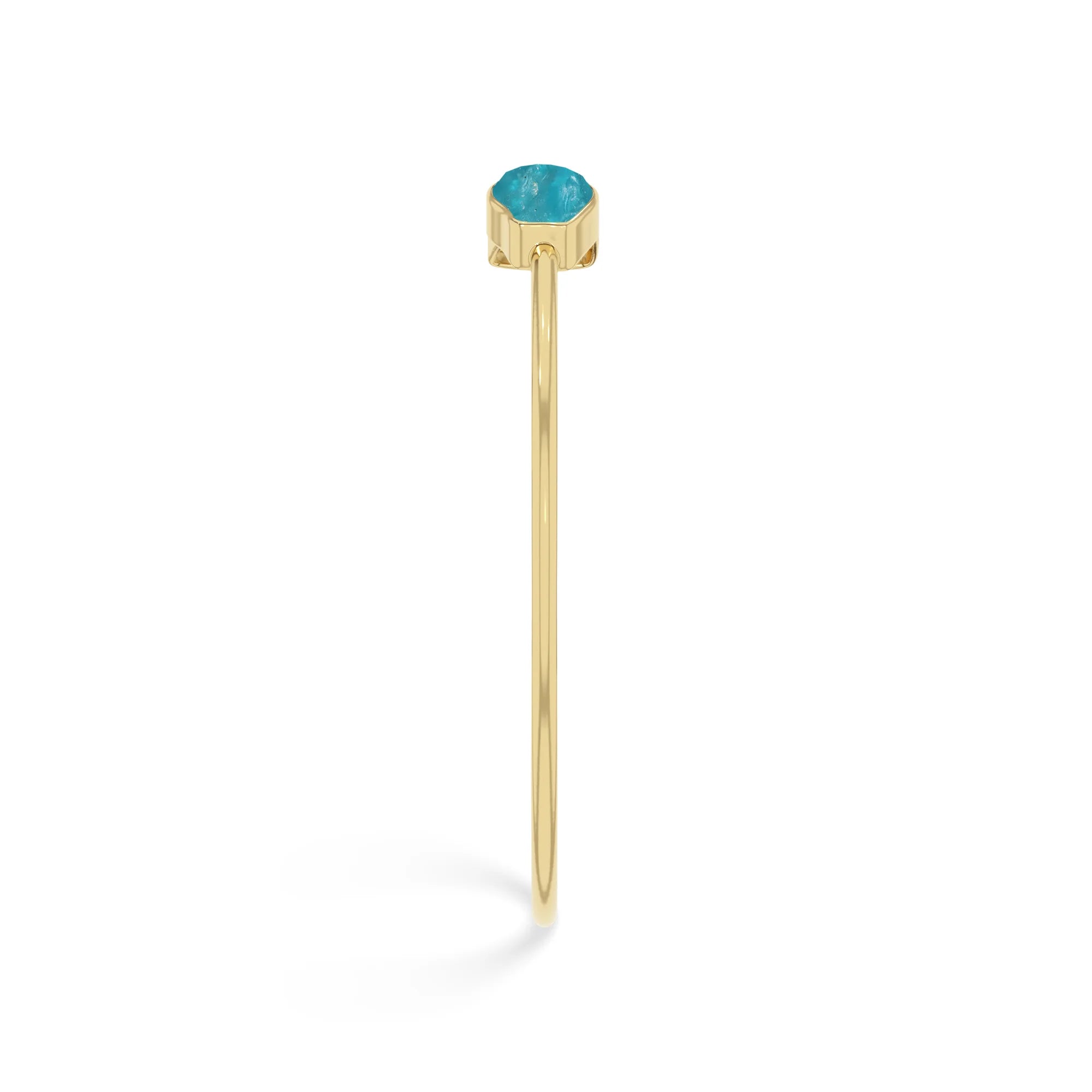 paraiba apatite twister bracelet