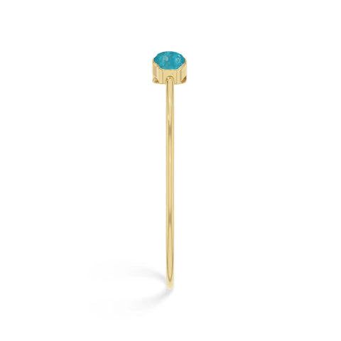 paraiba apatite twister bracelet
