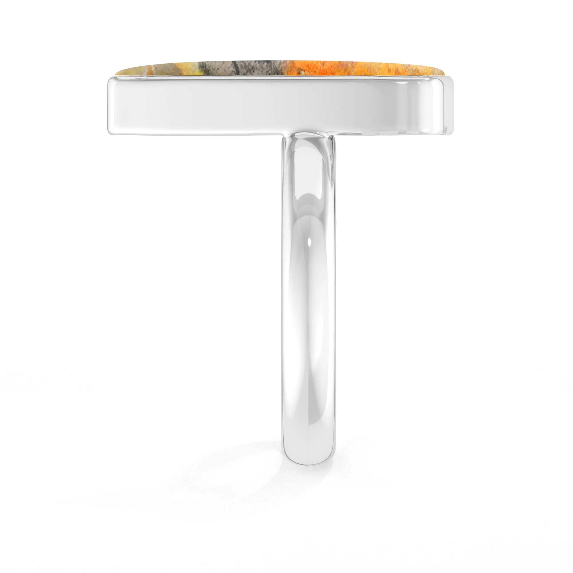 bumble-bee bezel-set ring