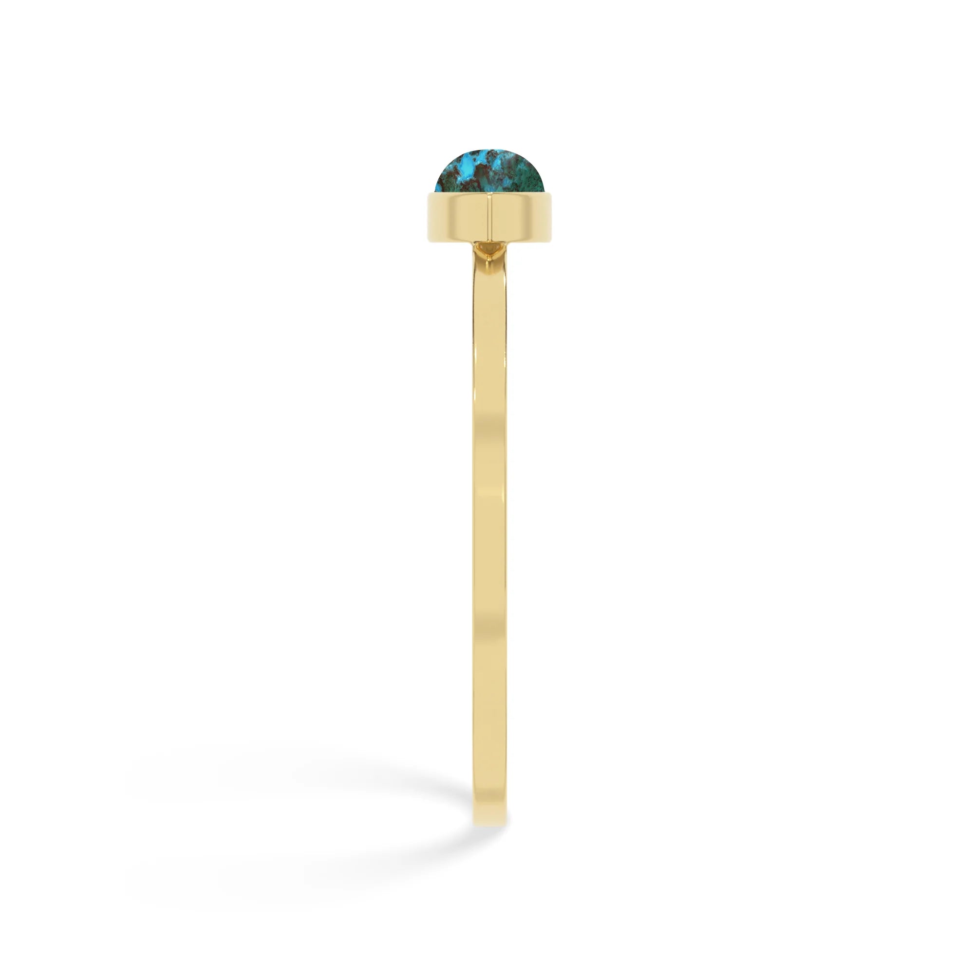 chrysocolla rough bracelet