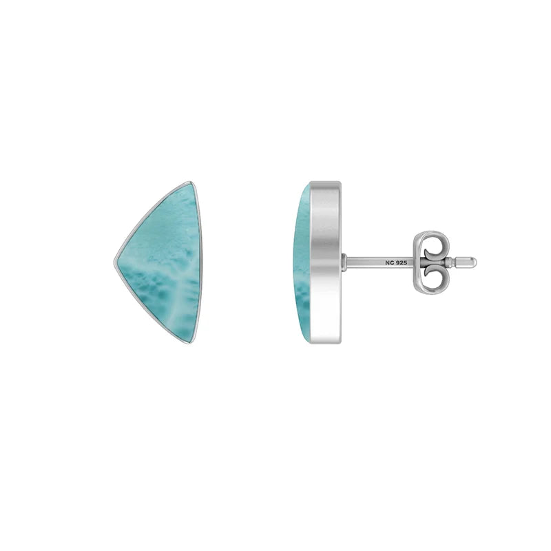 larimar earrings