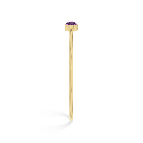 amethyst cut bracelet