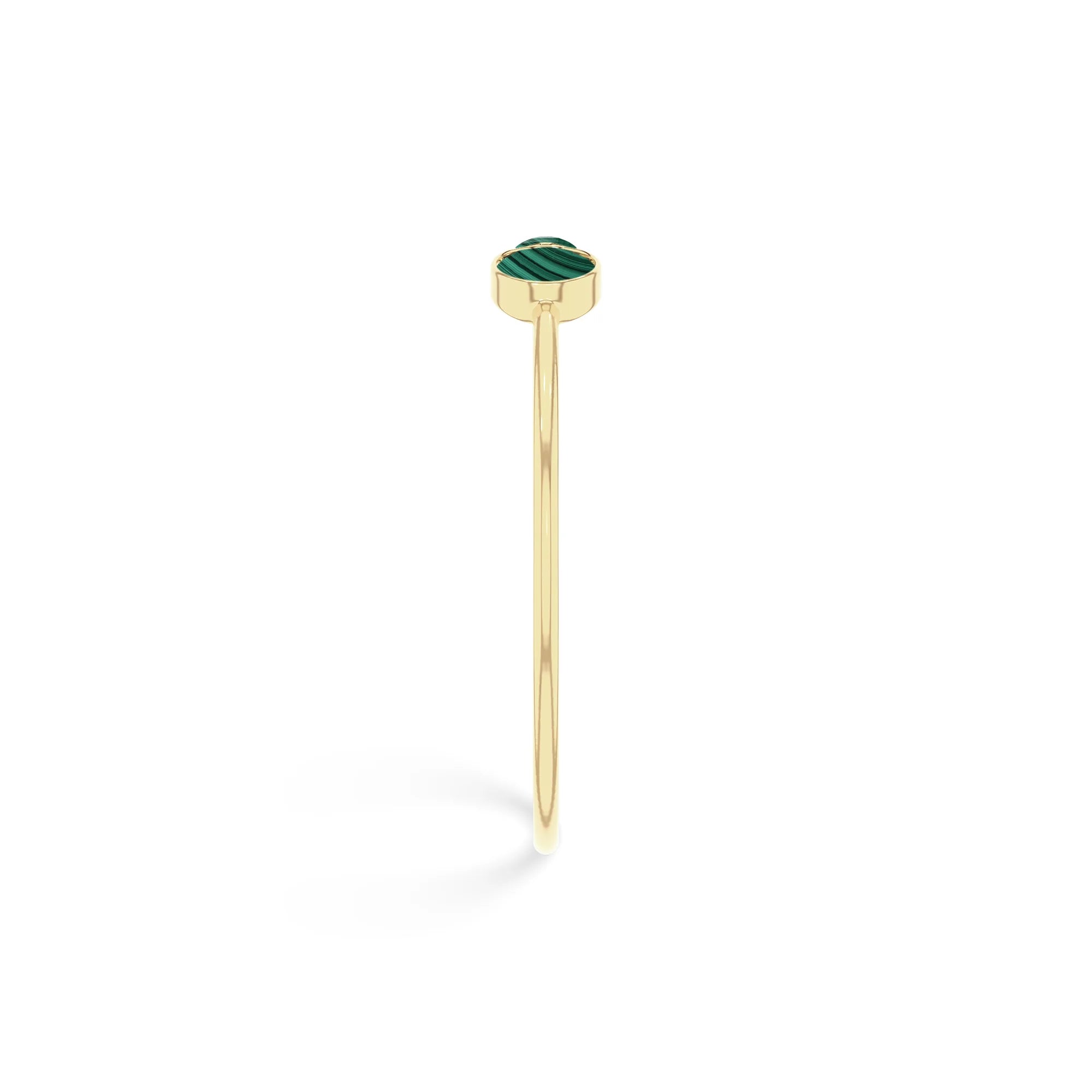 malachite cab bracelet