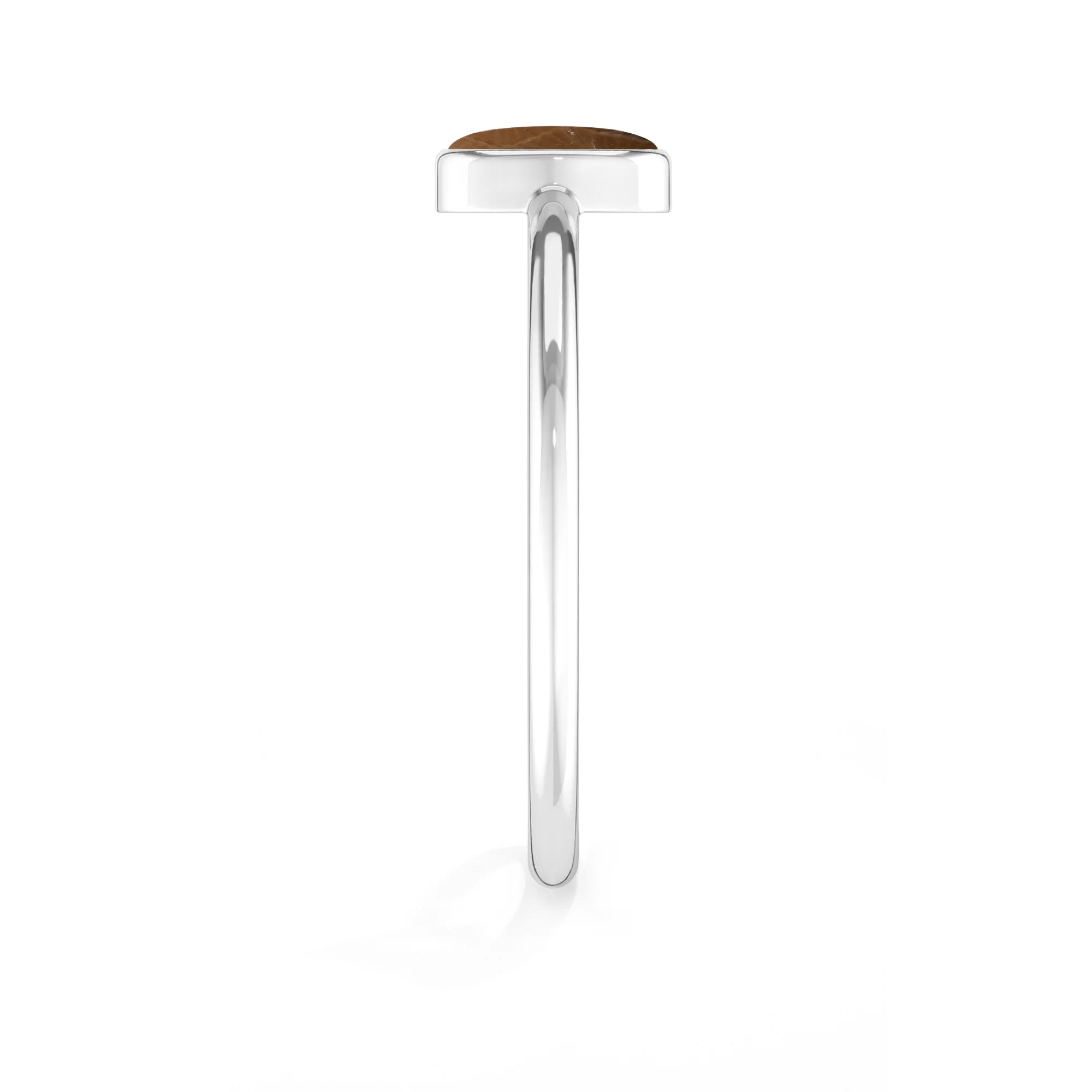petoskey stackable bezel-set ring