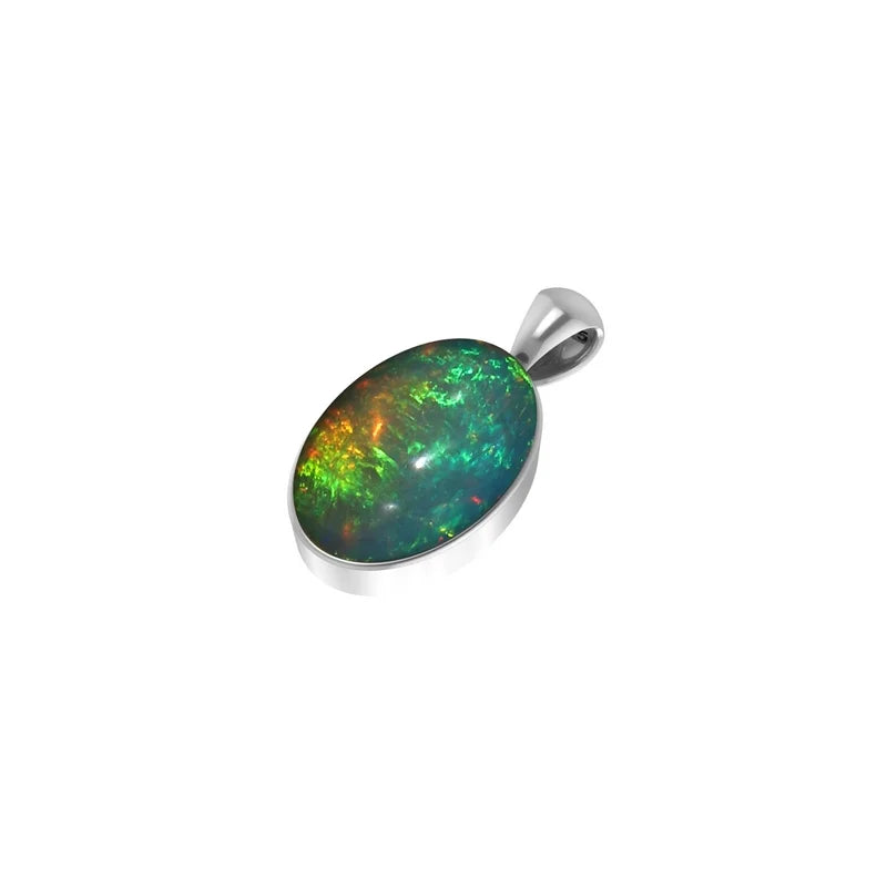 ethiopian opal pendant