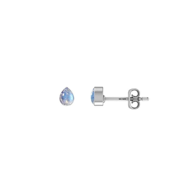 rainbow moonstone earrings 