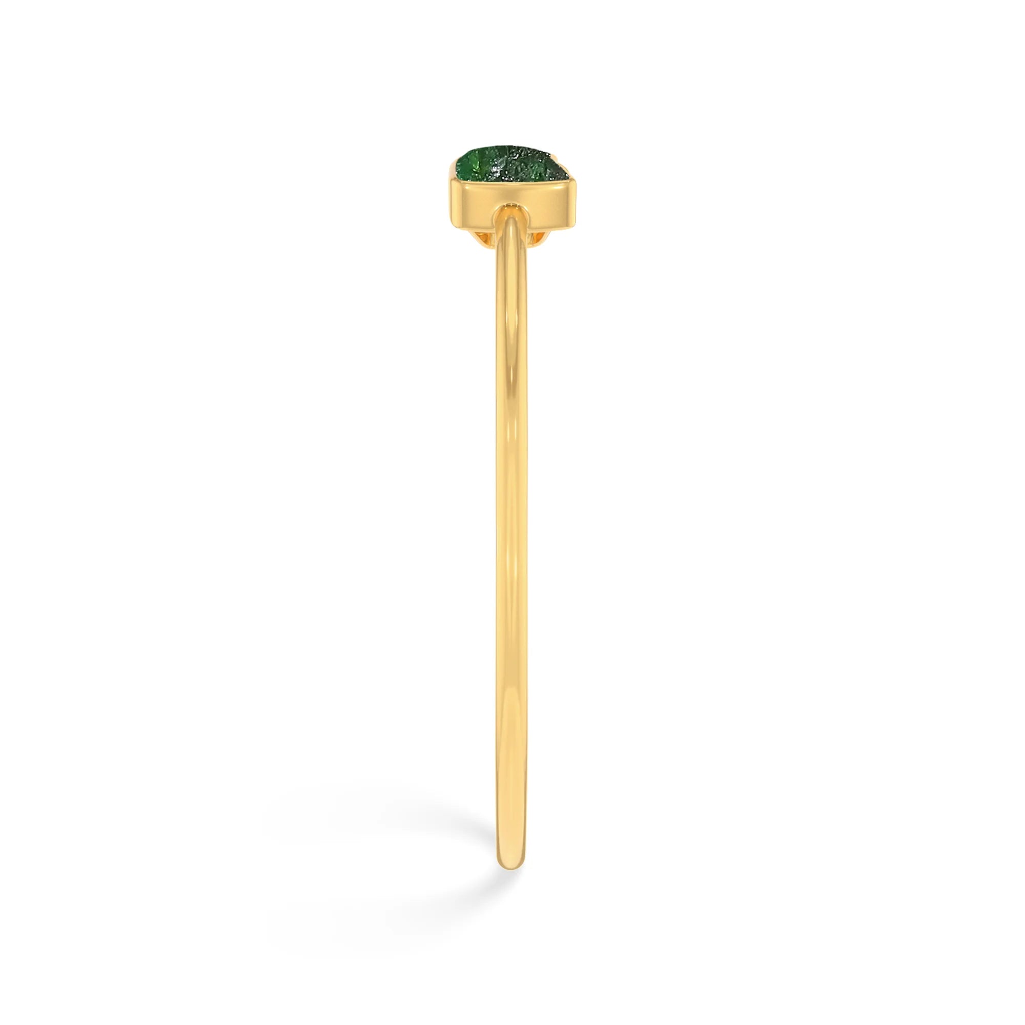 emerald twister bracelet