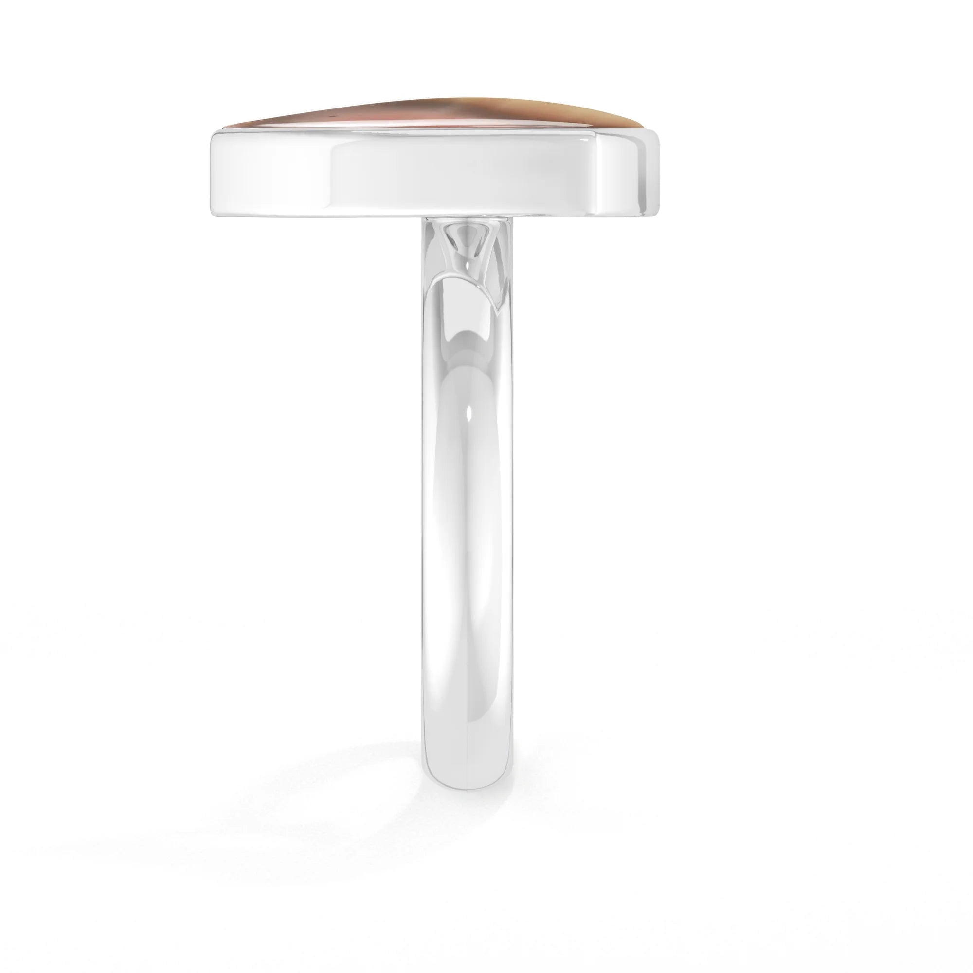 imperial-jasper bezel-set ring