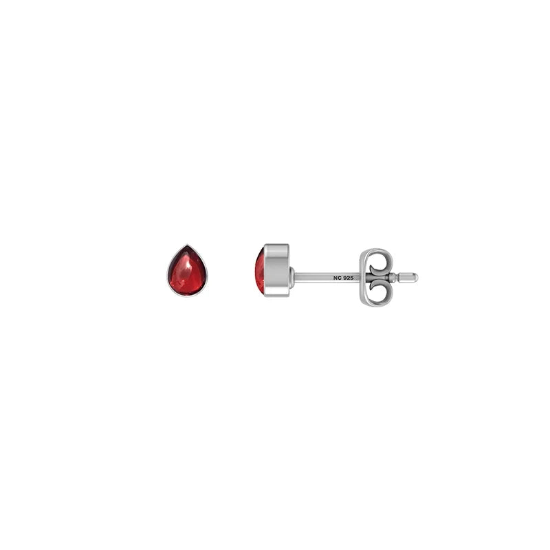 garnet earrings 