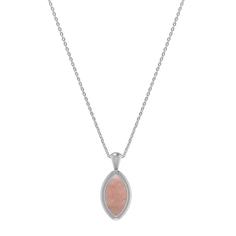 rose quartz pendant