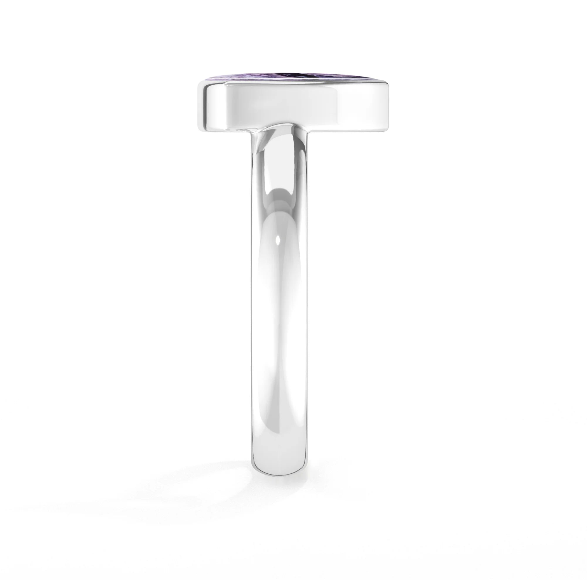 tiffany bezel-set ring