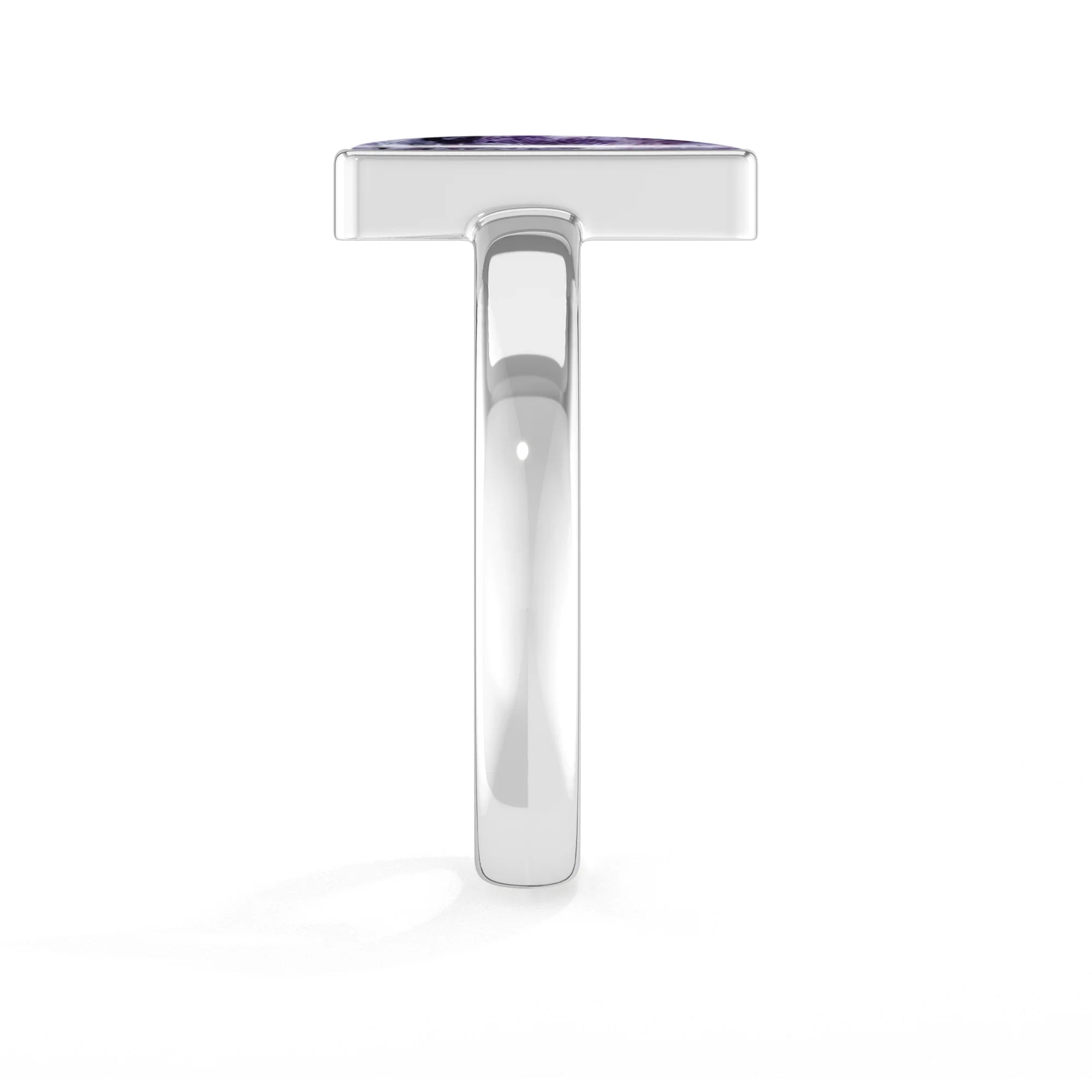 tiffany bezel-set ring