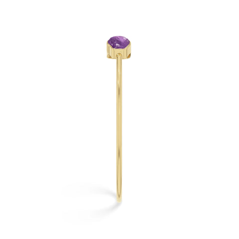 amethyst twister bracelet