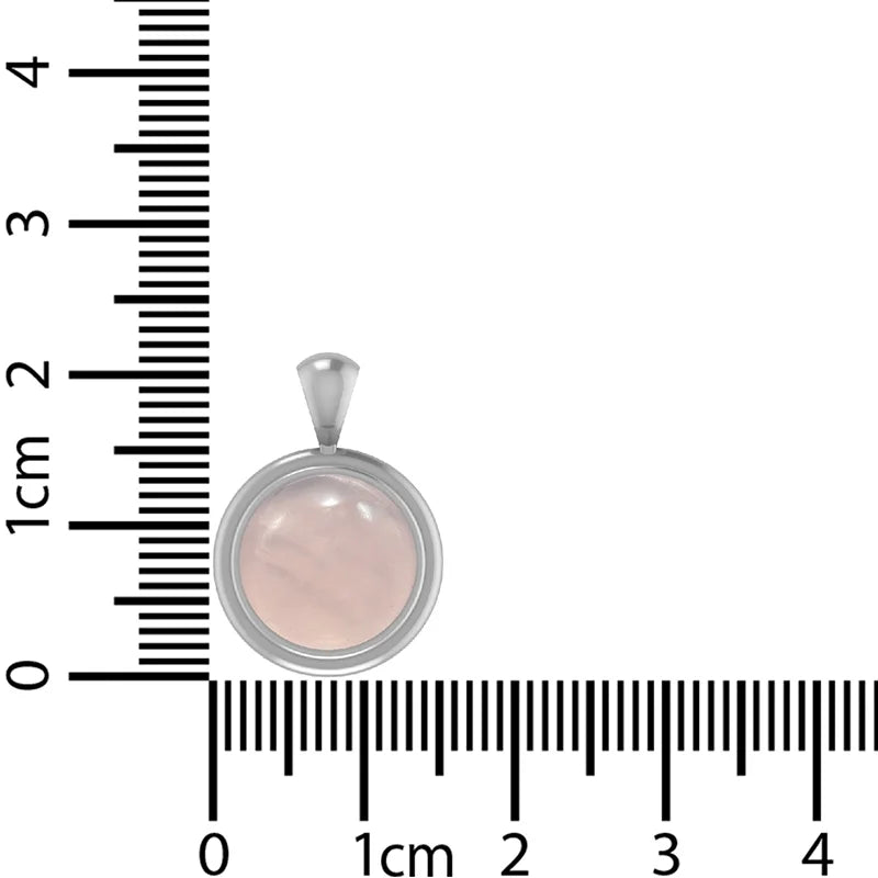 rose quartz pendant
