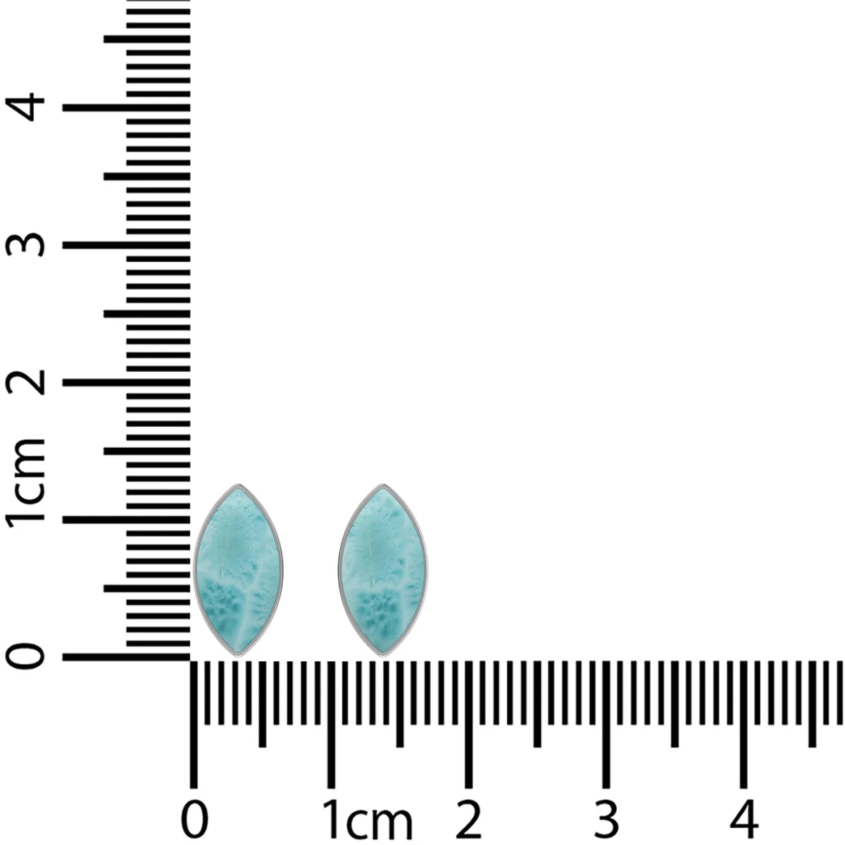 larimar cab earrings