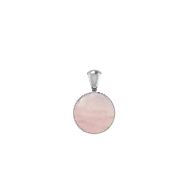 rose quartz pendant